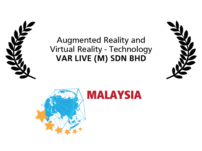 MALAYSIA TECHNOLOGY EXCELLENCE AWARDS · 2024 · VAR LIVE · AR / VR